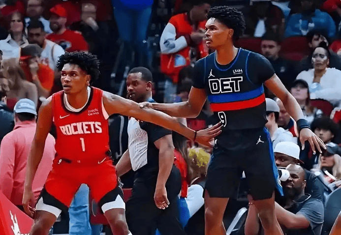 再见伊森！火箭、活塞酝酿2换1交易，1米98前锋空降休斯顿