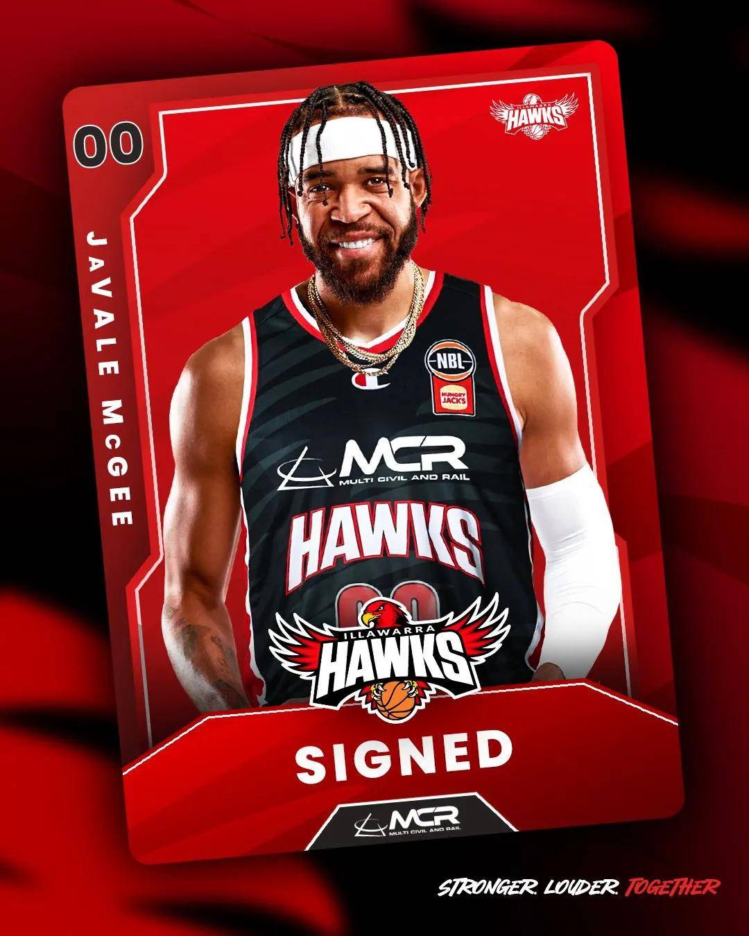 恭喜麦基！正式签约！NBA冠军中锋重返赛场