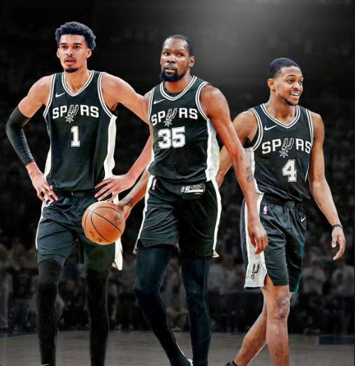 圣安东尼奥马刺：成为杜兰特首选，超豪华三巨头或将组建