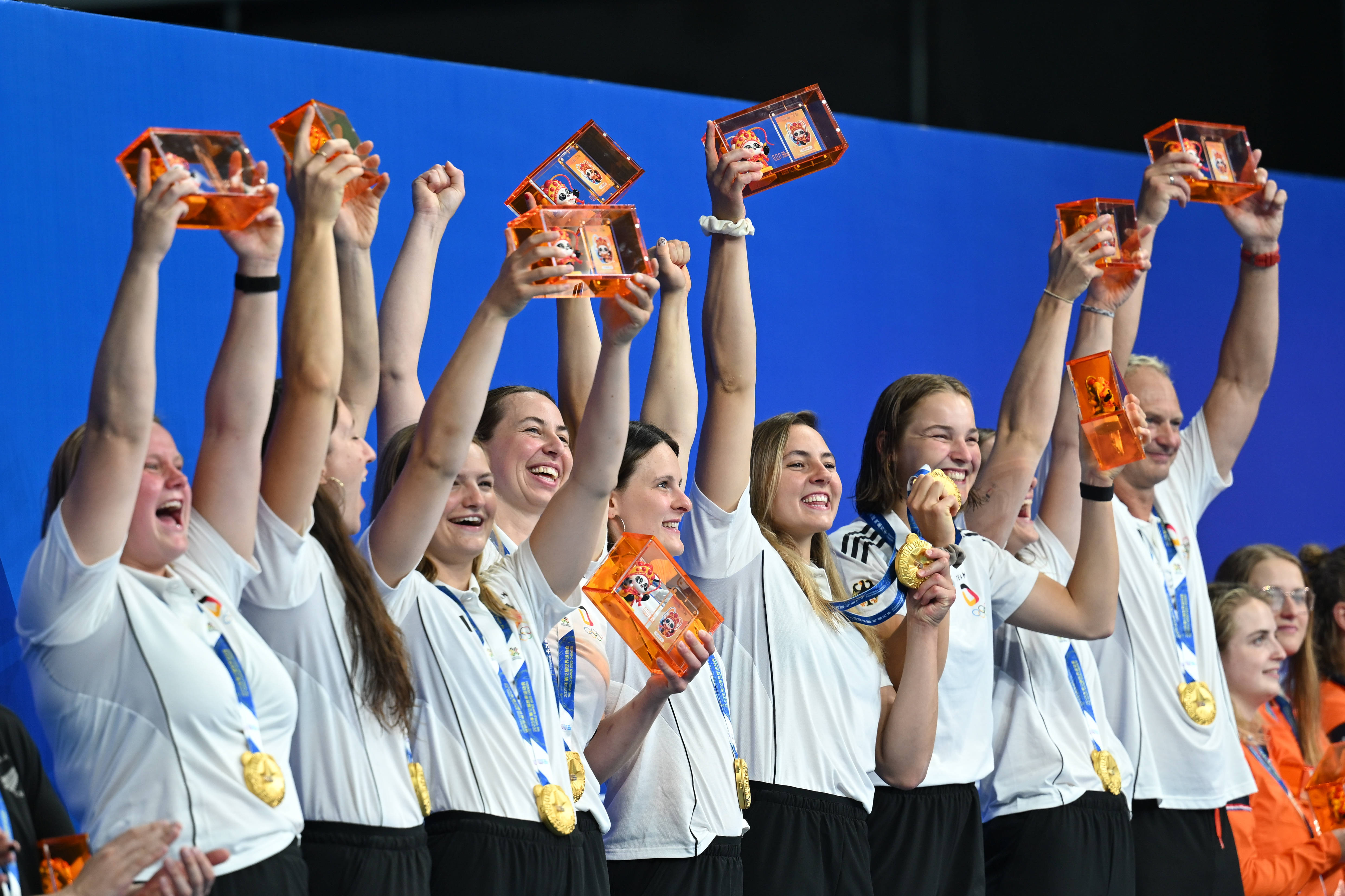 （成都世运会）皮艇球——女子决赛：德国队夺冠