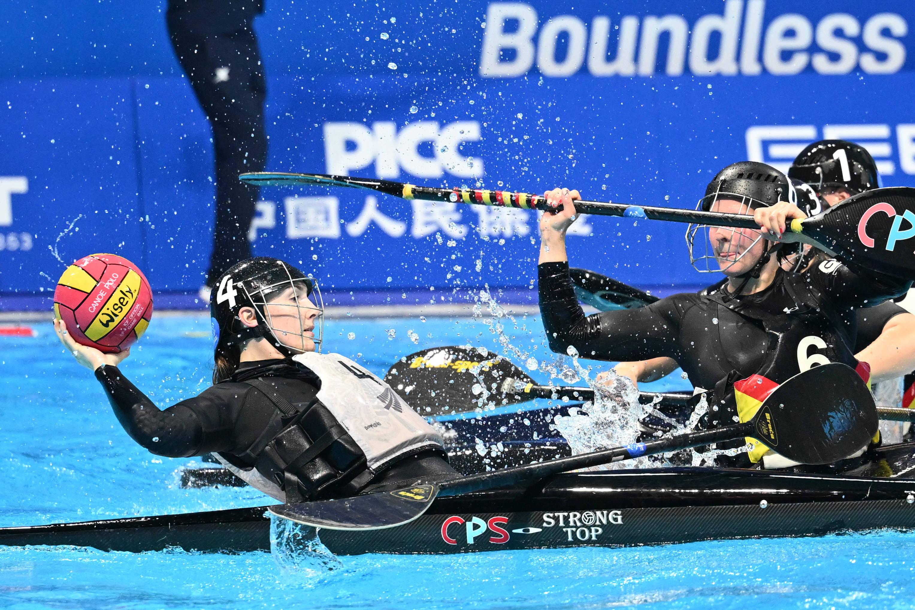 （成都世运会）皮艇球——女子决赛：德国队夺冠