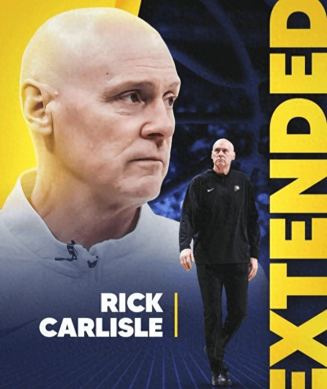 印第安纳步行者官方宣布，与65岁的主帅里克·卡莱尔达成一份多年续约合同