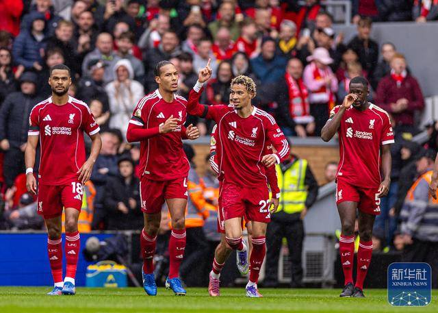 体育｜英超：利物浦胜埃弗顿